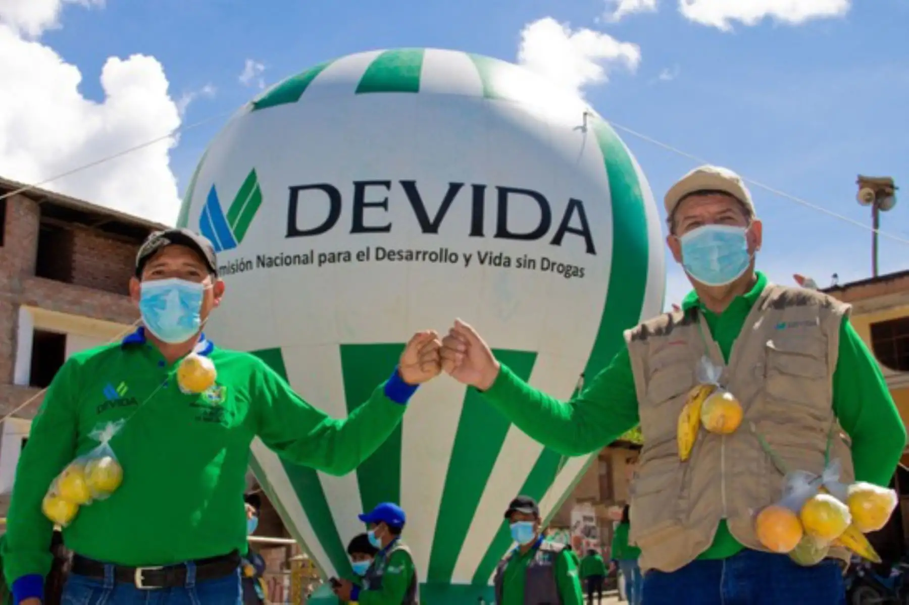 Durante el 2019 y 2020, Devida y el municipio de Anco reforestaron un total de mil hectáreas de suelos degradados. Foto: ANDINA/Devida.