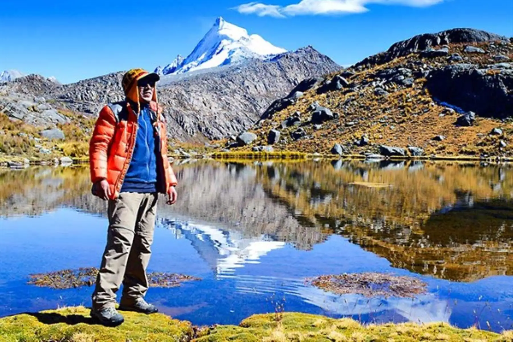Óscar Vilca Gómez conoce todas las cordilleras del Perú, las que tienen glaciares y las que no, las caracterizadas por volcanes que recorren parte del territorio de Moquegua y Tacna, o las alimentadas por las lluvias en sus cúspides.