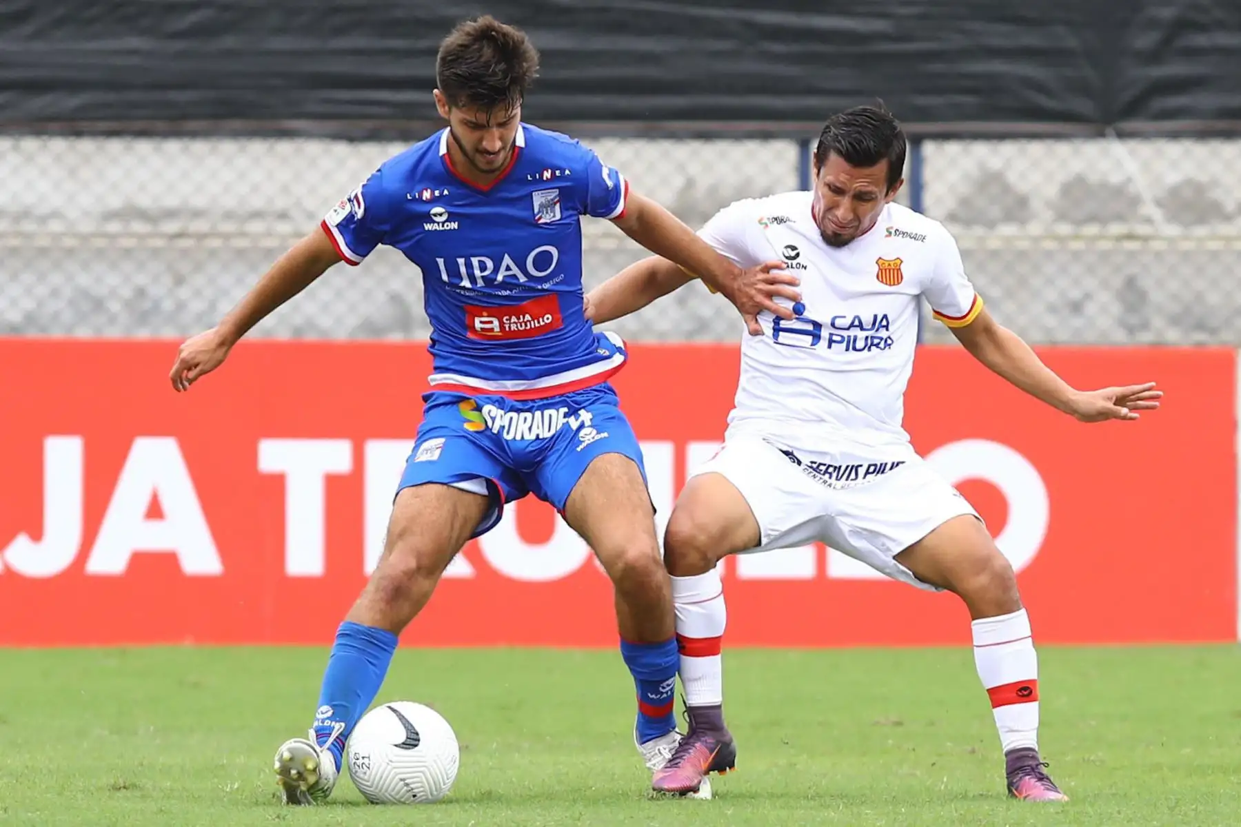 Carlos A. Mannucci se enfrenta ante Atlético Grau  por la semifinal de la Copa Bicentenario, en el estadio Iván Elías Moreno . 
Foto: @LigaFutProf