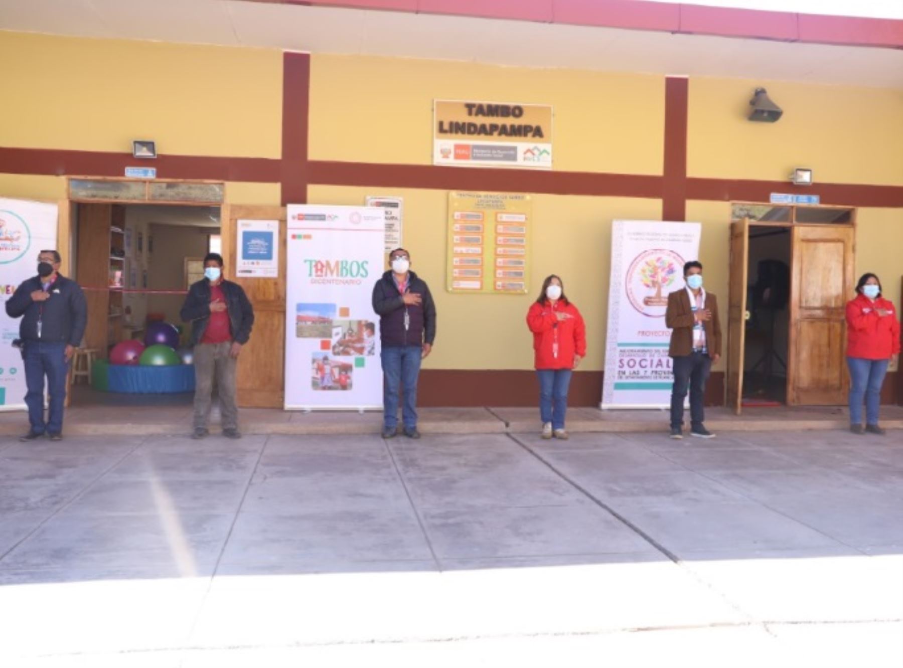 Programa PAIS inauguró el Tambo Bicentenario Lindapampa que brindará atención a 2,500 pobladores de Andabamba, región Huancavelica. ANDINA/Difusión