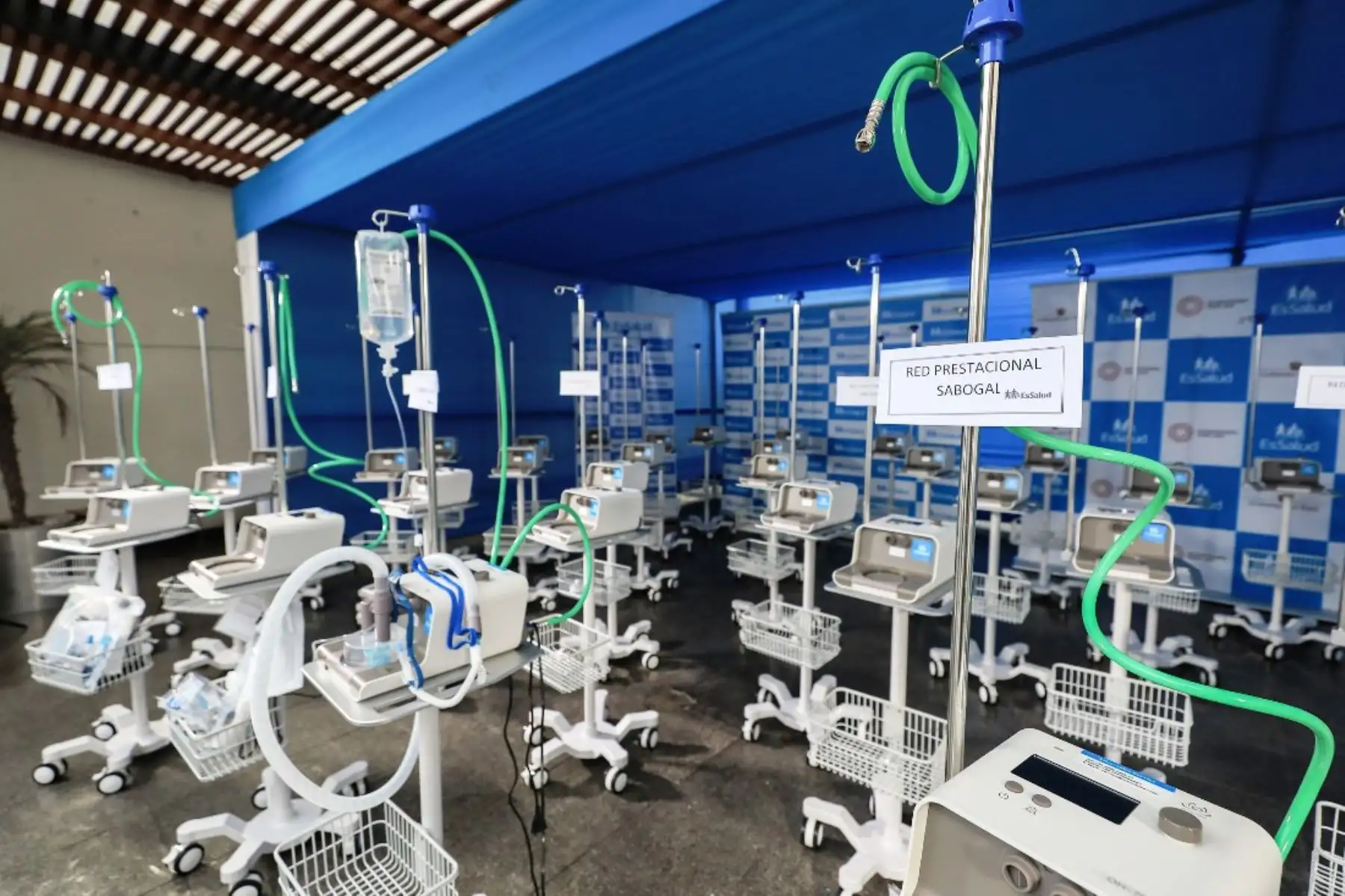 Covid-19: EsSalud adquiere 500 modernas cámaras de alto flujo para atención de pacientes. Foto: ANDINA/Difusión.