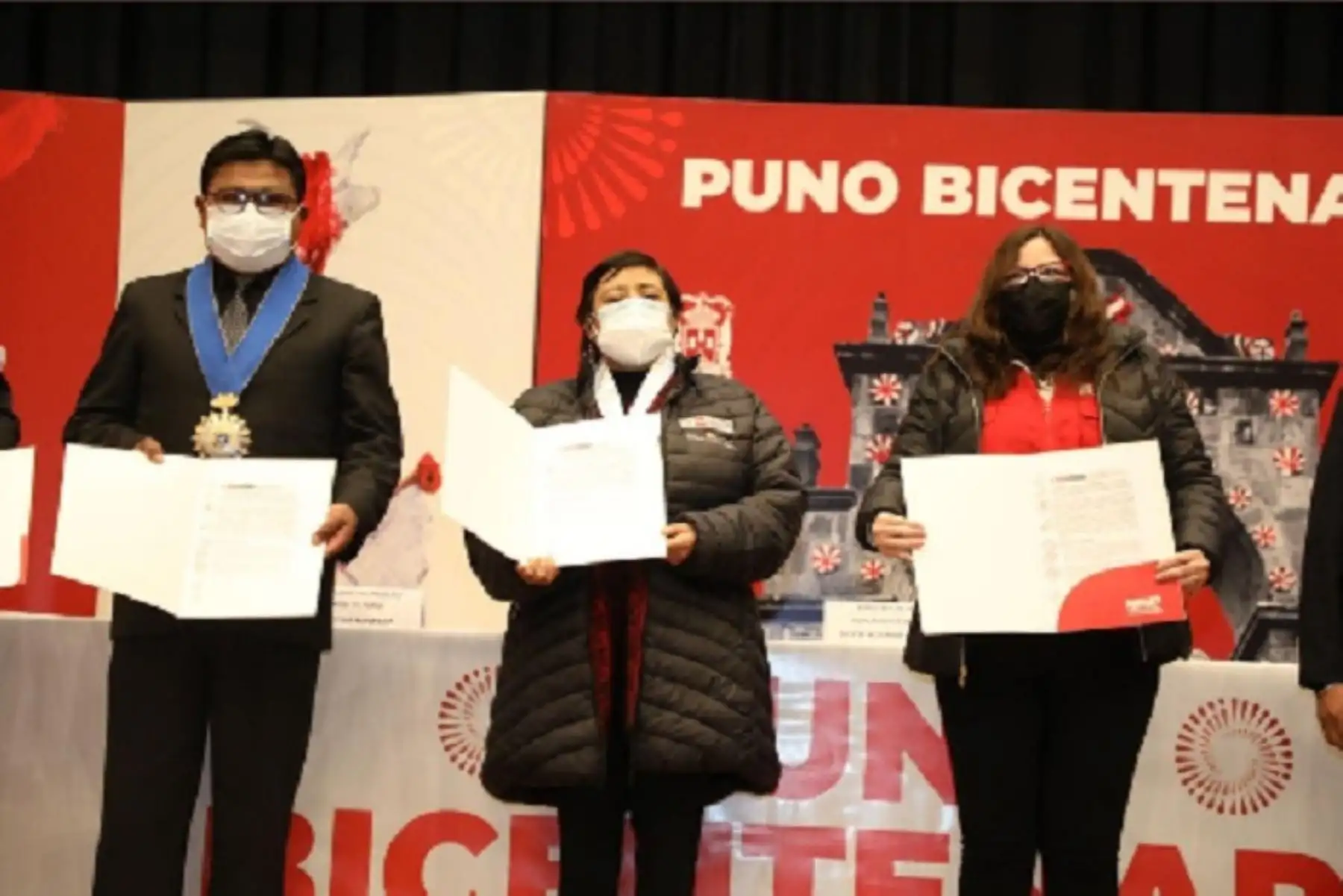 Titular del Midis, Silvia Loli, participó del acto de suscripción entre el programa Aurora y autoridades regionales.