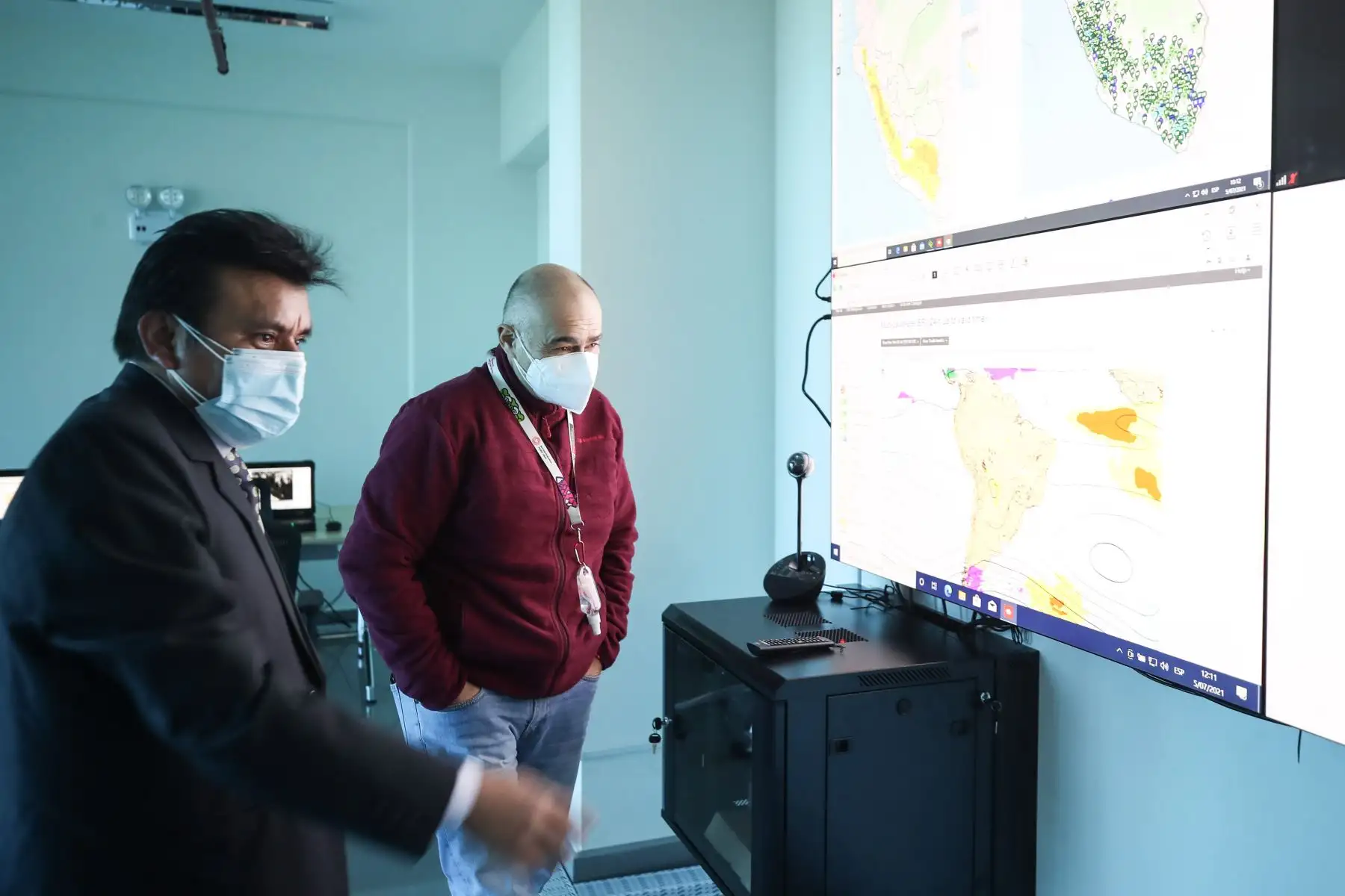 Ministro del Ambiente, Gabriel Quijandría inaugura primer Centro Macrorregional de Pronóstico Hidrometeorológico e Innovación en la región Junín.
Foto: Ministerio del Ambiente