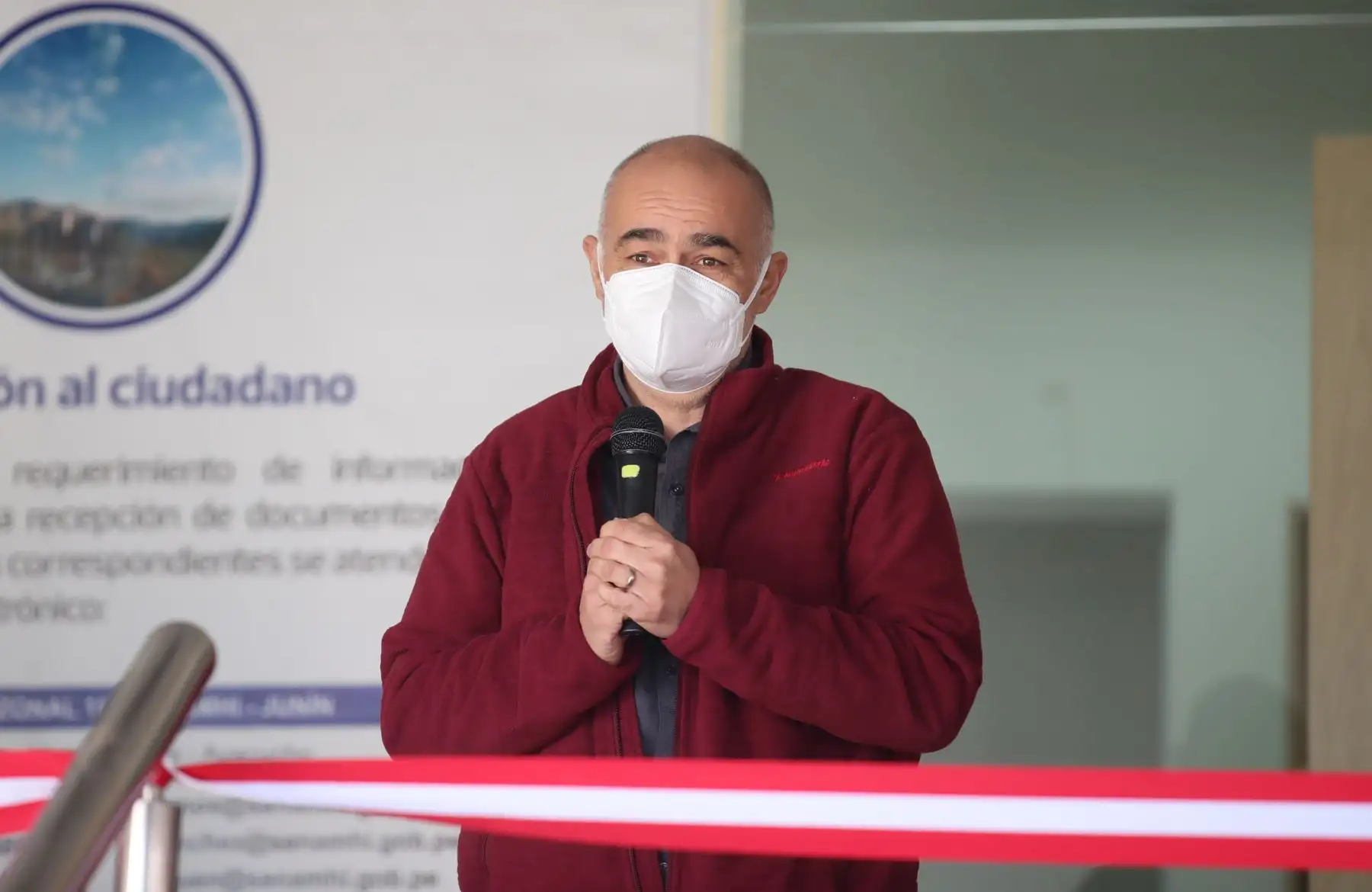Ministro del Ambiente, Gabriel Quijandría inaugura primer Centro Macrorregional de Pronóstico Hidrometeorológico e Innovación en la región Junín.
Foto: Ministerio del Ambiente