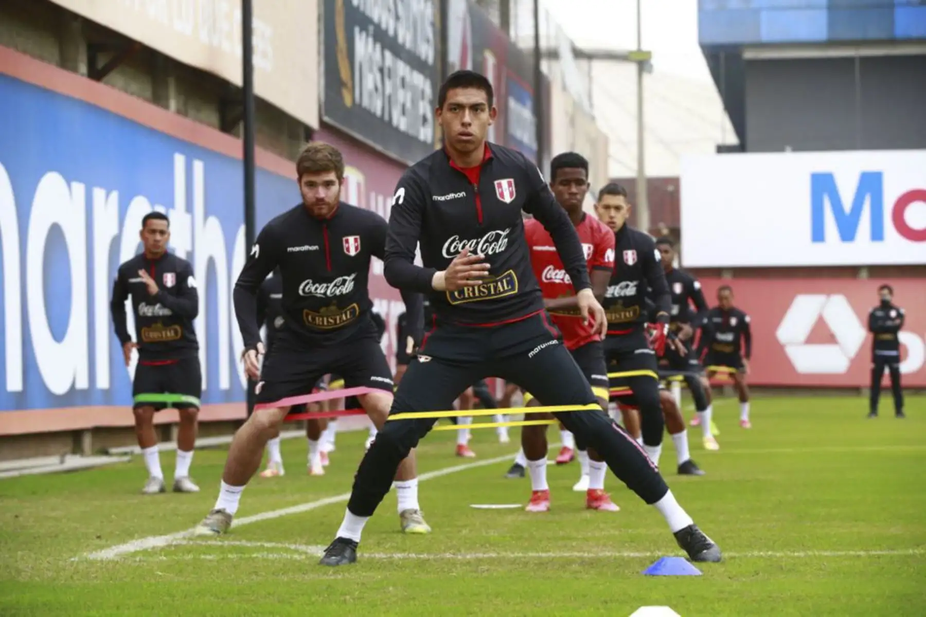 Selección peruana Sub 20 inició el primer microciclo de entrenamientos hasta el próximo 10 de julio en las instalaciones de la Videna. Foto: FPF