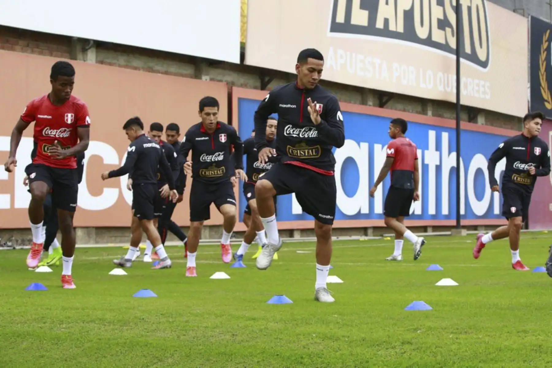 Selección peruana Sub 20 inició el primer microciclo de entrenamientos hasta el próximo 10 de julio en las instalaciones de la Videna. Foto: FPF
