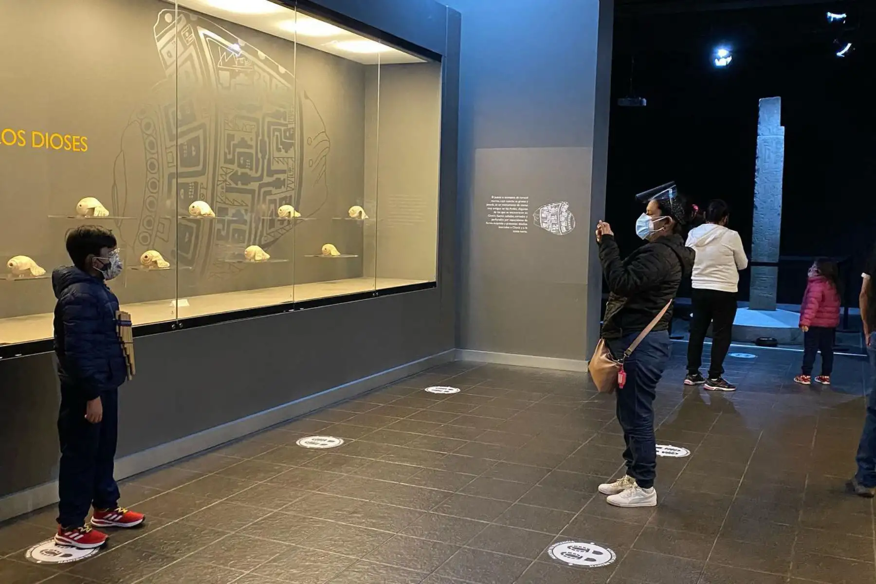 Con aforo limitado y protocolos estrictos, así fue la reapertura del Museo Nacional Chavín, en la región Áncash. Foto: Cortesía Gonzalo Horna