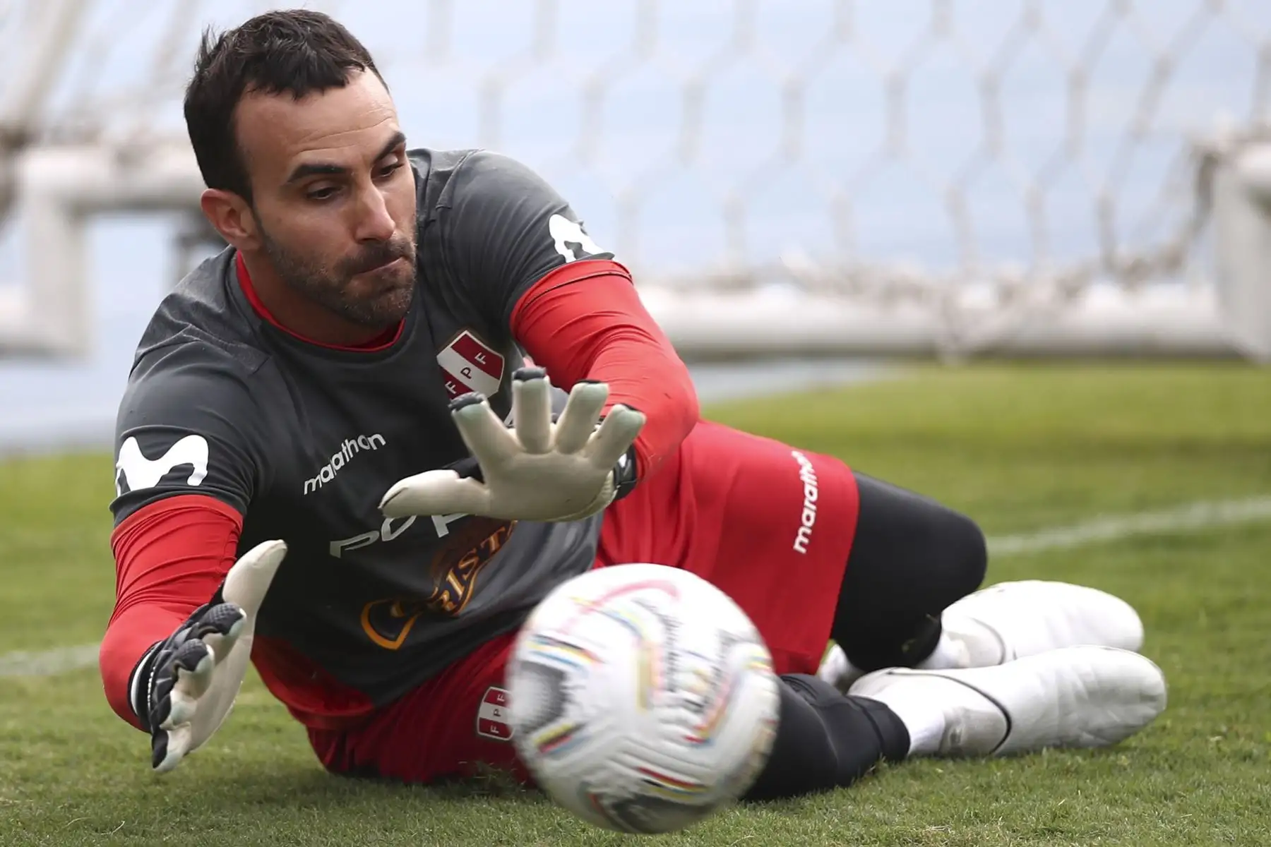 José Carvallo, jugador de la Selección peruana.
Foto: FPF