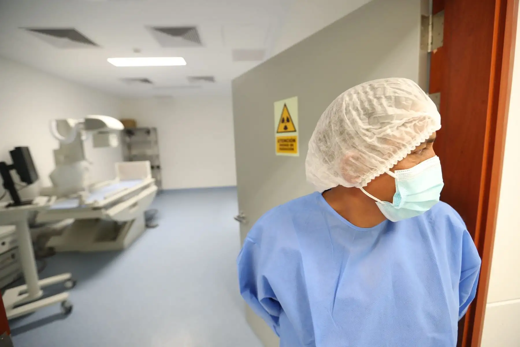 El presidente Francisco Sagasti junto al ministro de Salud, Oscar Ugarte, inspeccionó el Hospital Hermilio Valdizán en Huánuco, Foto: Prensa Presidencia