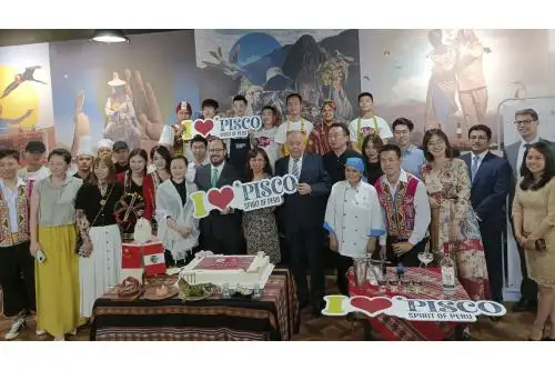La Embajada del Perú en Pekín organiza el Festival Gastronómico del Perú. ANDINA/Difusión