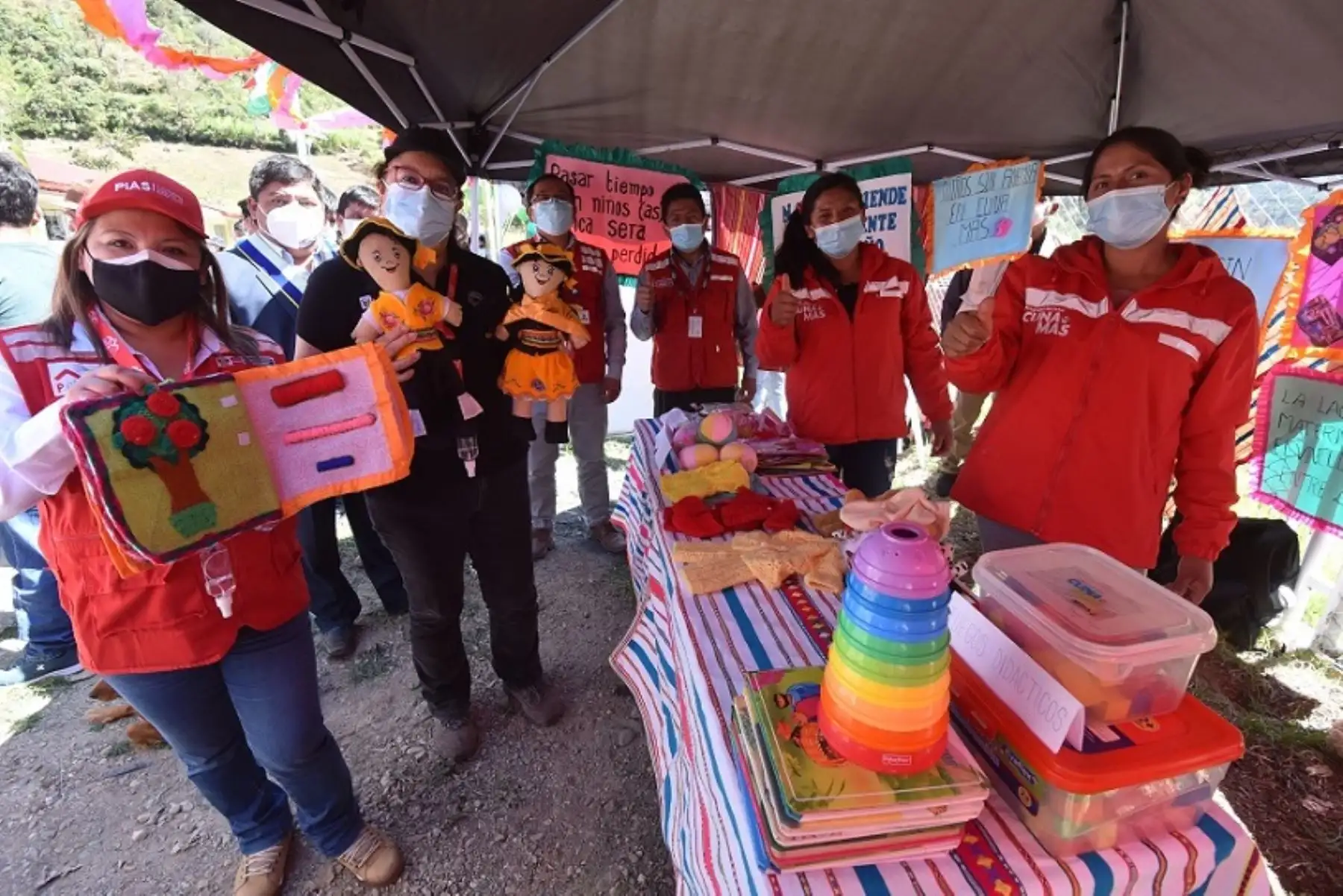 El Tambo Pumabamba es gestionado por el Programa Nacional Plataformas de Acción para la Inclusión Social (PAIS) del Midis, y brindará servicios de salud, de acceso al DNI y abonos de los programas sociales. ANDINA/ Midis