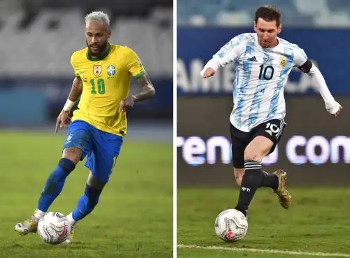 Messi y Neymar estarán frente a frente en la gran final soñada de la Copa América 2021