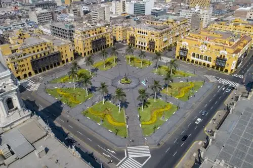 Imagen panorámica de la Plaza Mayor de Lima. Foto: Municipalidad Metropolitana de Lima/difusión.