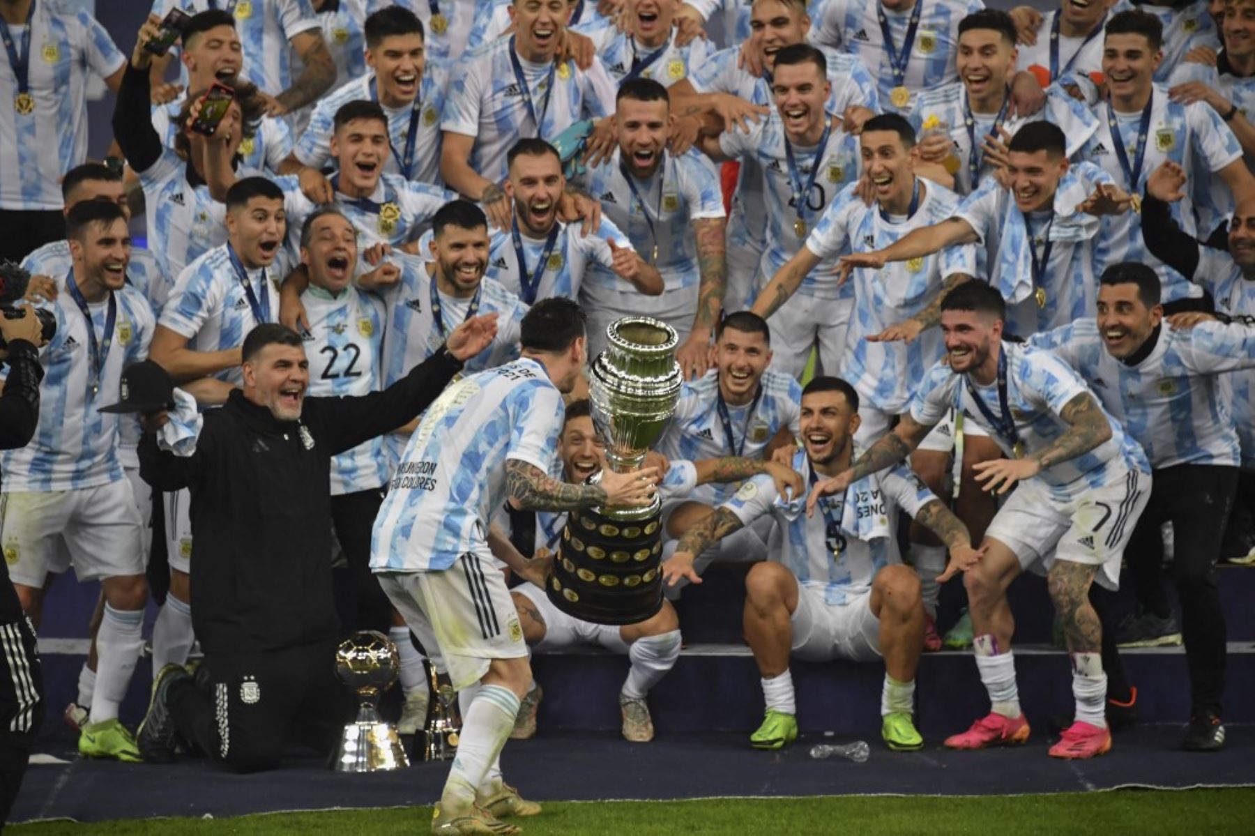 Argentina gana la Copa América luego de 28 años y lo hizo ante Brasil en el Maracaná