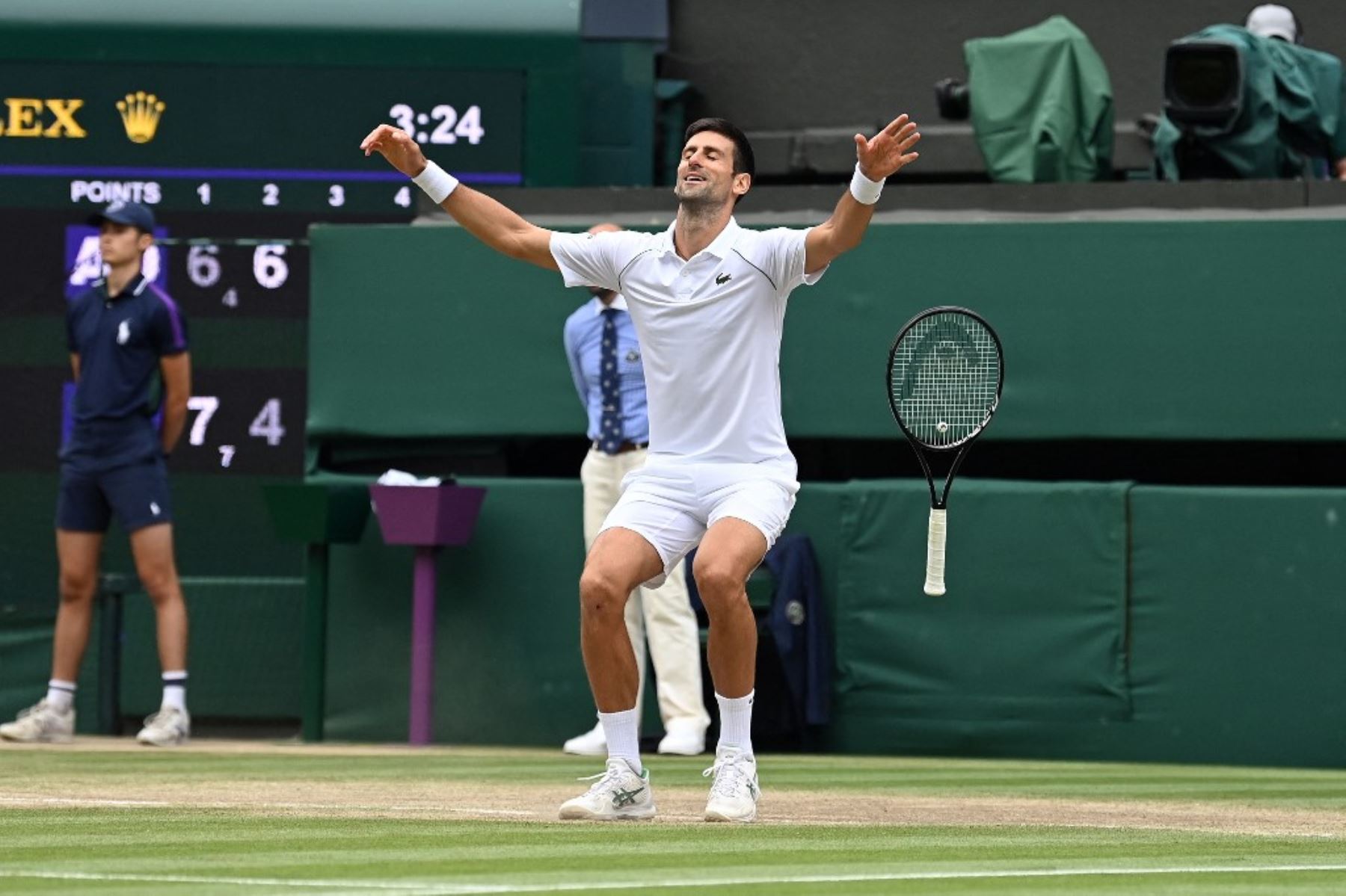 Djokovic triunfó en Wimbledon y se convierte en inmortal