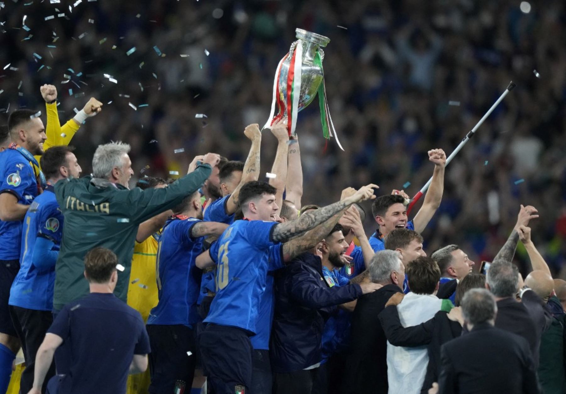Italia saborea su segunda Eurocopa de su historia