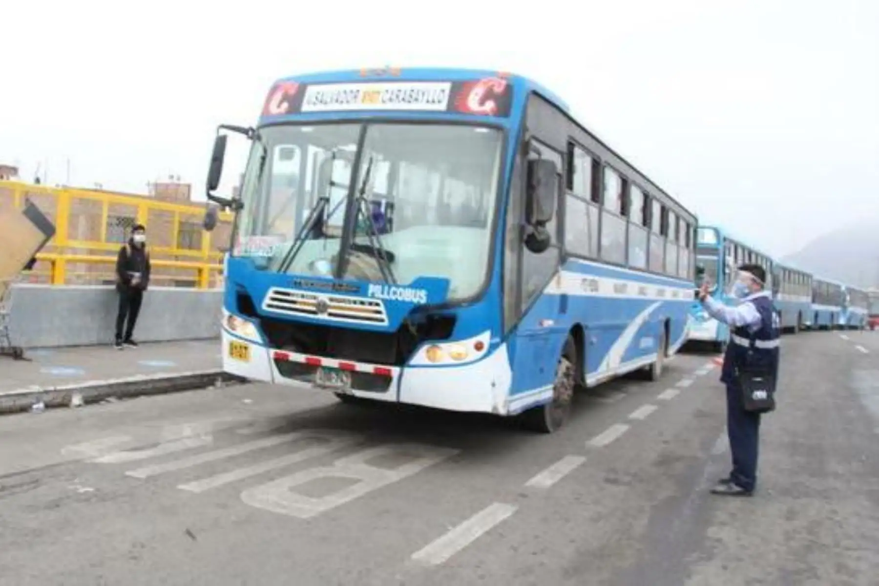 ATU suspenderá habilitación del bus que colisionó en un paradero. Foto: ANDINA/Difusión.