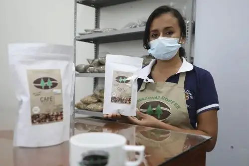 Emprendedora. ANDINA/Difusión