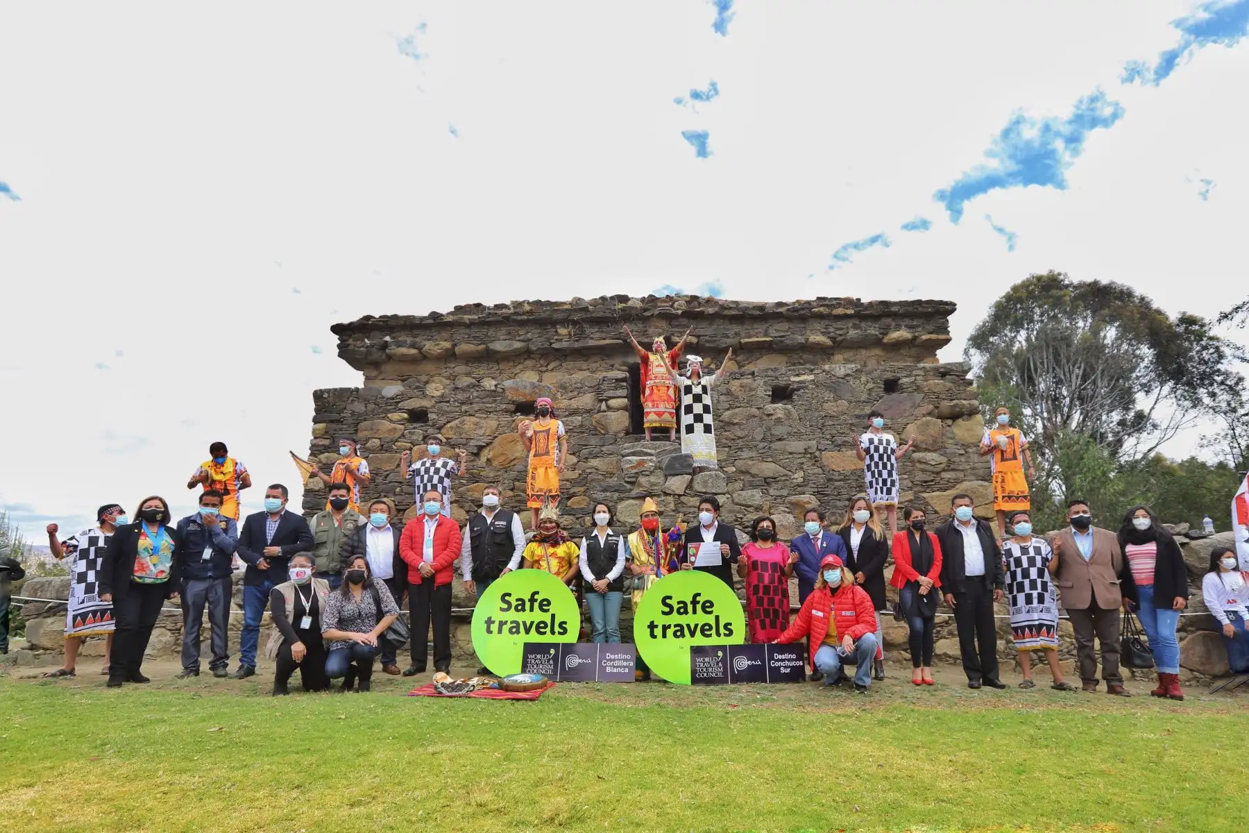 Ministerio de Comercio Exterior y Turismo reconoce como destinos turísticos a la “Cordillera Blanca” y “Conchucos Sur”, ubicados en la región Áncash, donde recibieron  el sello internacional Safe Travels.
Foto: Mincetur