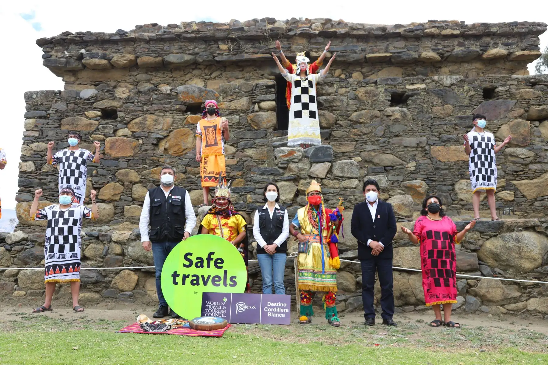 Ministerio de Comercio Exterior y Turismo reconoce como destinos turísticos a la “Cordillera Blanca” y “Conchucos Sur”, ubicados en la región Áncash, donde recibieron  el sello internacional Safe Travels.
Foto: Mincetur