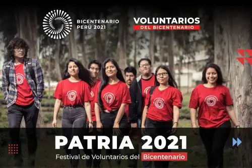 Desde la plataforma Zoom, mañana martes se efectuará el evento más importante del programa Voluntarios del Bicentenario. Foto: ANDINA/Difusión