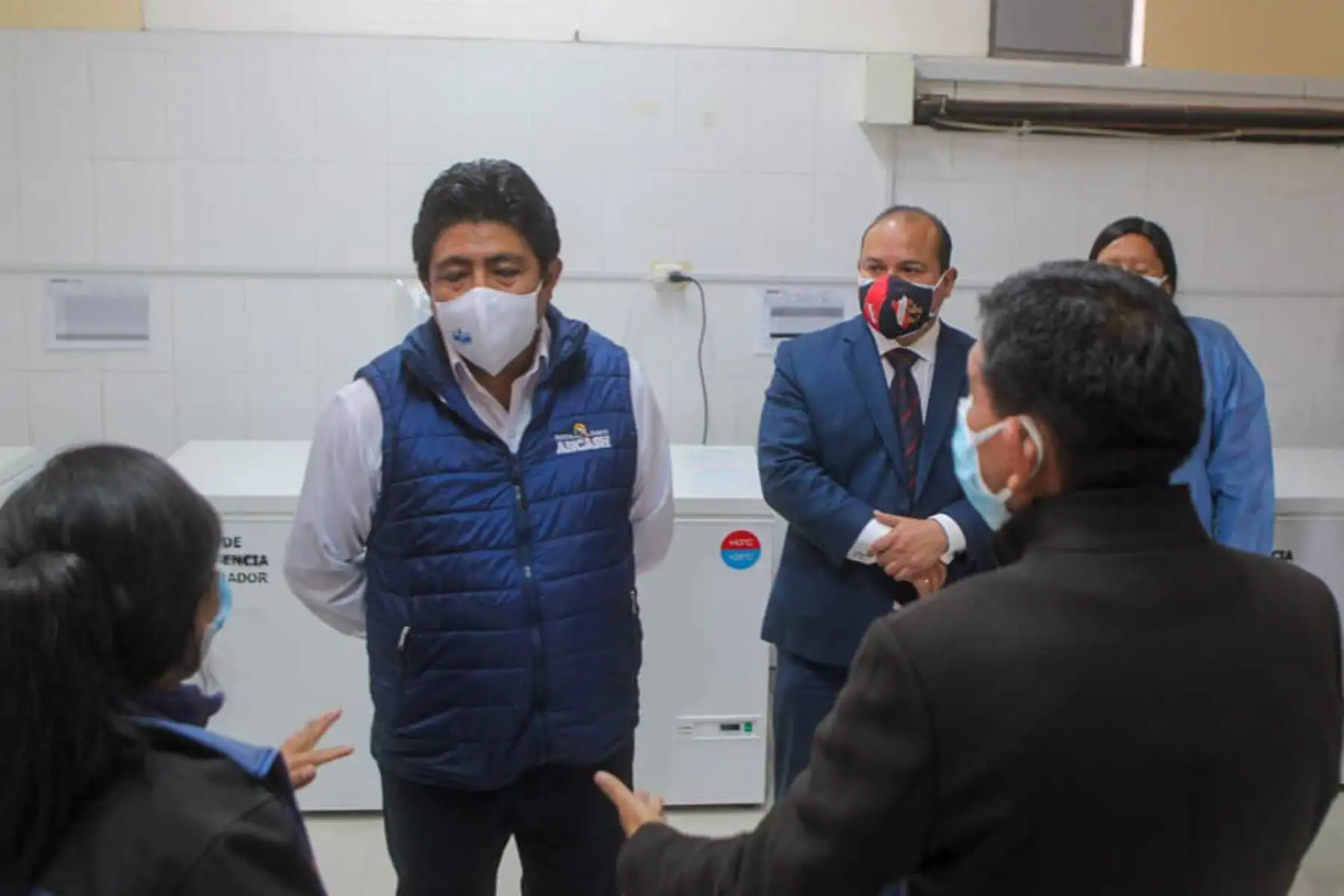 Ministerio de Salud envía un nuevo lote de 40 mil 980 dosis de vacunas Pfizer contra el covid-19 a la región Áncash.
Foto: Cortesía Gonzalo Horna