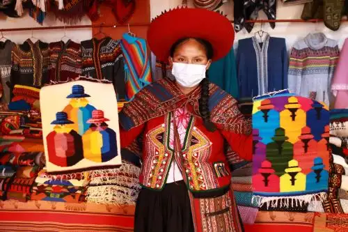 Artesana peruana. Foto: ANDINA/Difusión.