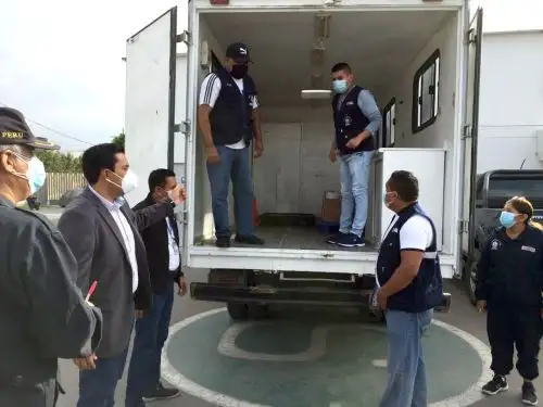 La región Lambayeque recibió ayer un nuevo lote de vacunas contra la covid-19 que se destinará a la inmunización de personas mayores de 53 años. ANDINA/Difusión