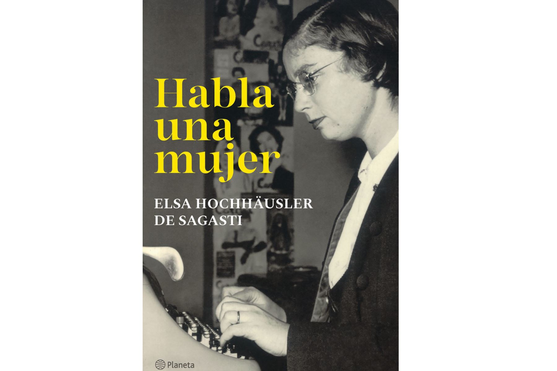 Presentan libro "Habla una mujer" que recoge artículos y columnas de opinión de Elsa Hochhäusler de Sagasti. ANDINA/Difusión