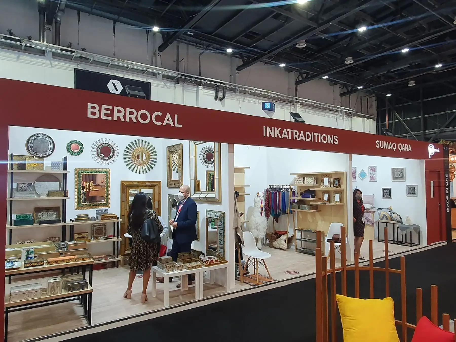 Participación del Perú en feria Index Dubái. Cortesía Promperú
