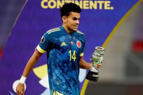 Luis Díaz fue uno de los dos goleadores máximos de la Copa América 2021