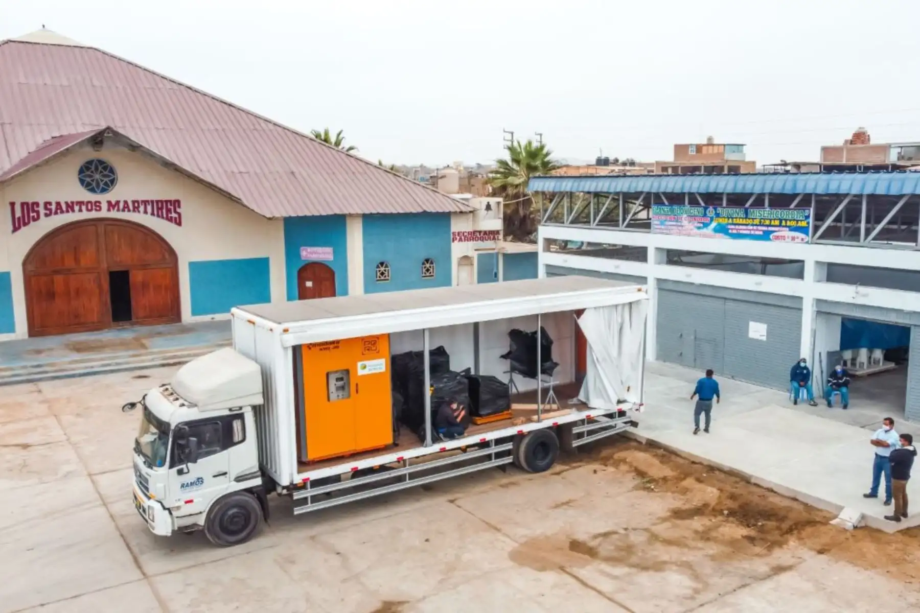 Chimbote: Diócesis tendrá una planta de oxígeno donada por empresa constructora privada