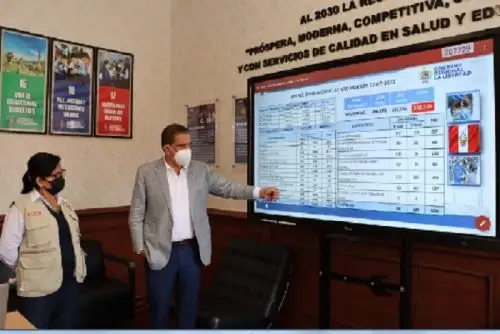 El Gobierno Regional de La Libertad y la Municipalidad Provincial de Trujillo firmaron hoy un convenio para utilizar como uno de los Centros de Atención Temporal el Coliseo Chan Chan, donde también se encuentra ubicada la planta de oxígeno del municipio.
