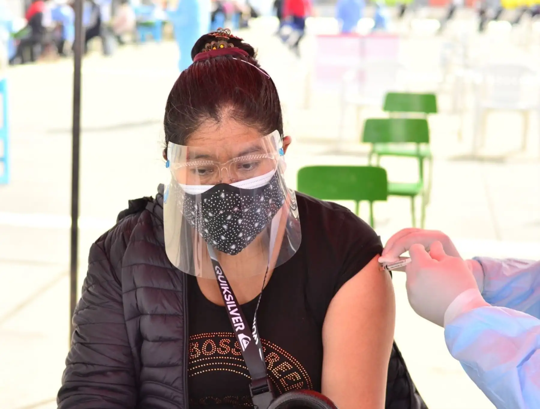 Tacna da otro paso adelante y hoy inicia vacunación a mayores de 36 años quienes recibirán la primera dosis de la vacuna contra la covid-19. ANDINA/Difusión