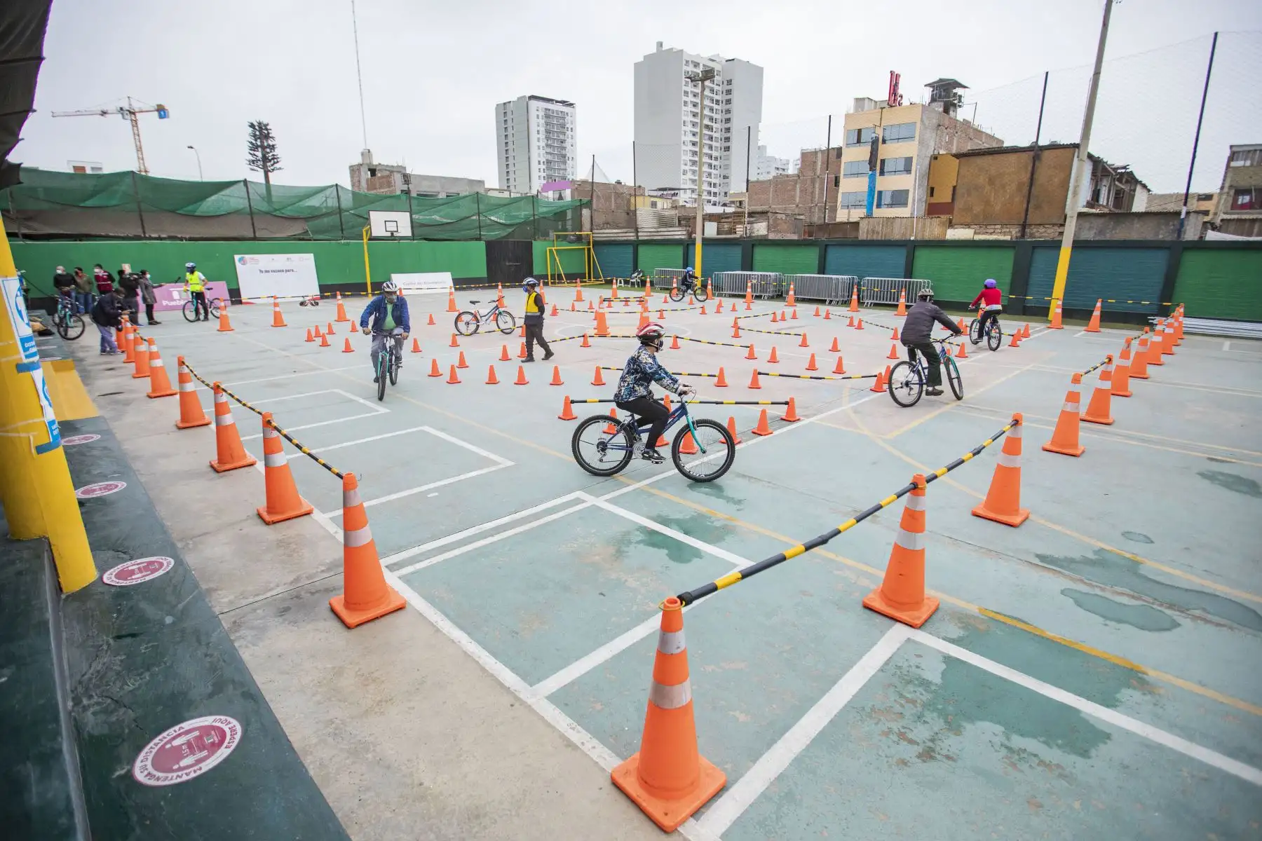Municipalidad de Lima promueve la Escuela Metropolitana de Ciclismo " Torre Tagle " en el distrito de  Pueblo Libre.
Foto: MML