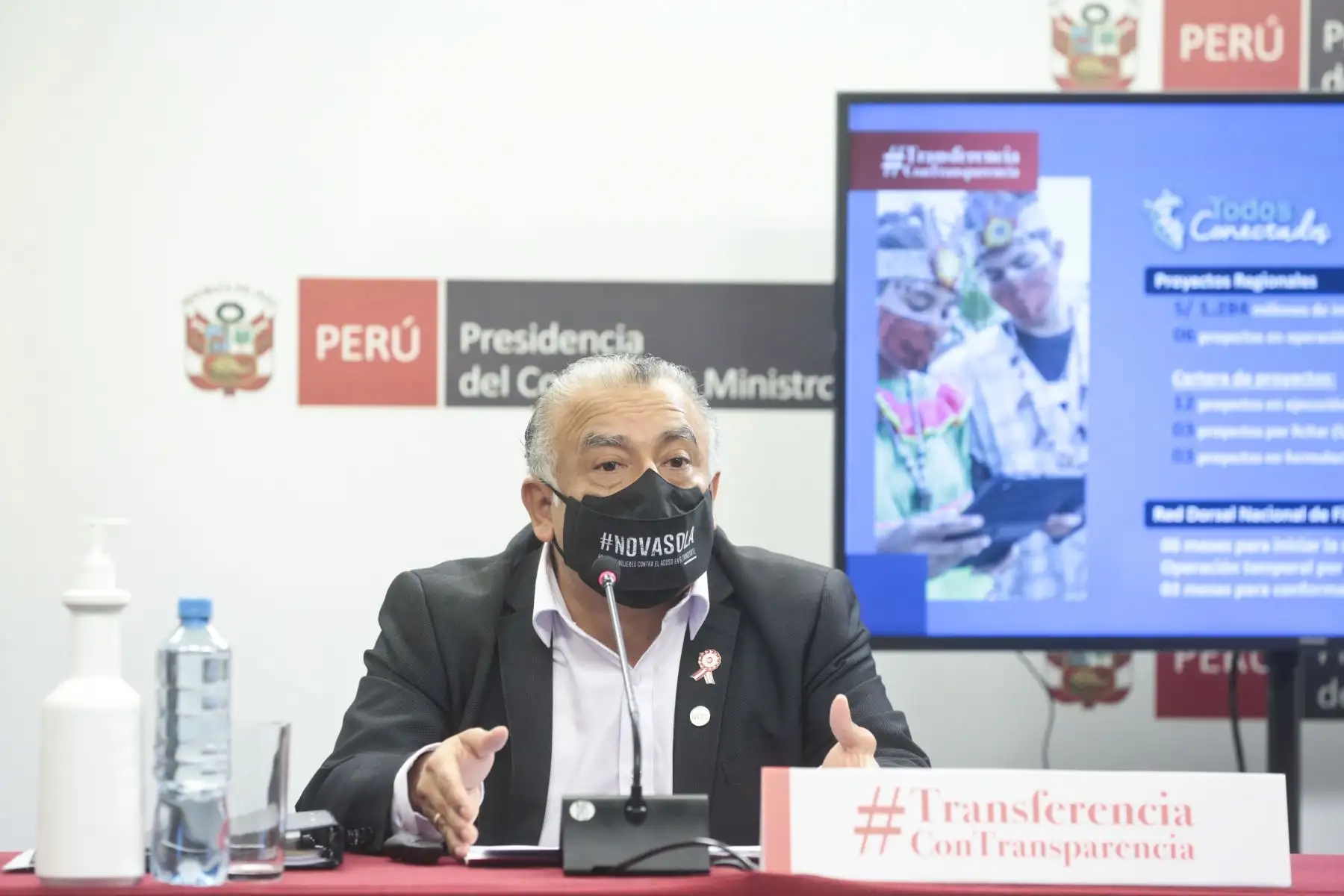 Ministro de Transportes y Comunicaciones, Eduardo González. ANDINA/Difusión