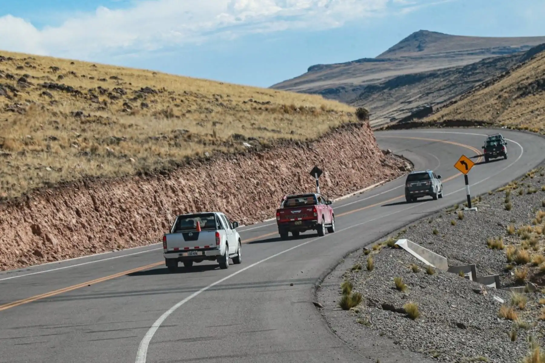 El MTC destacó la importante inversión en proyectos viales a escala nacional. ANDINA/Difusión