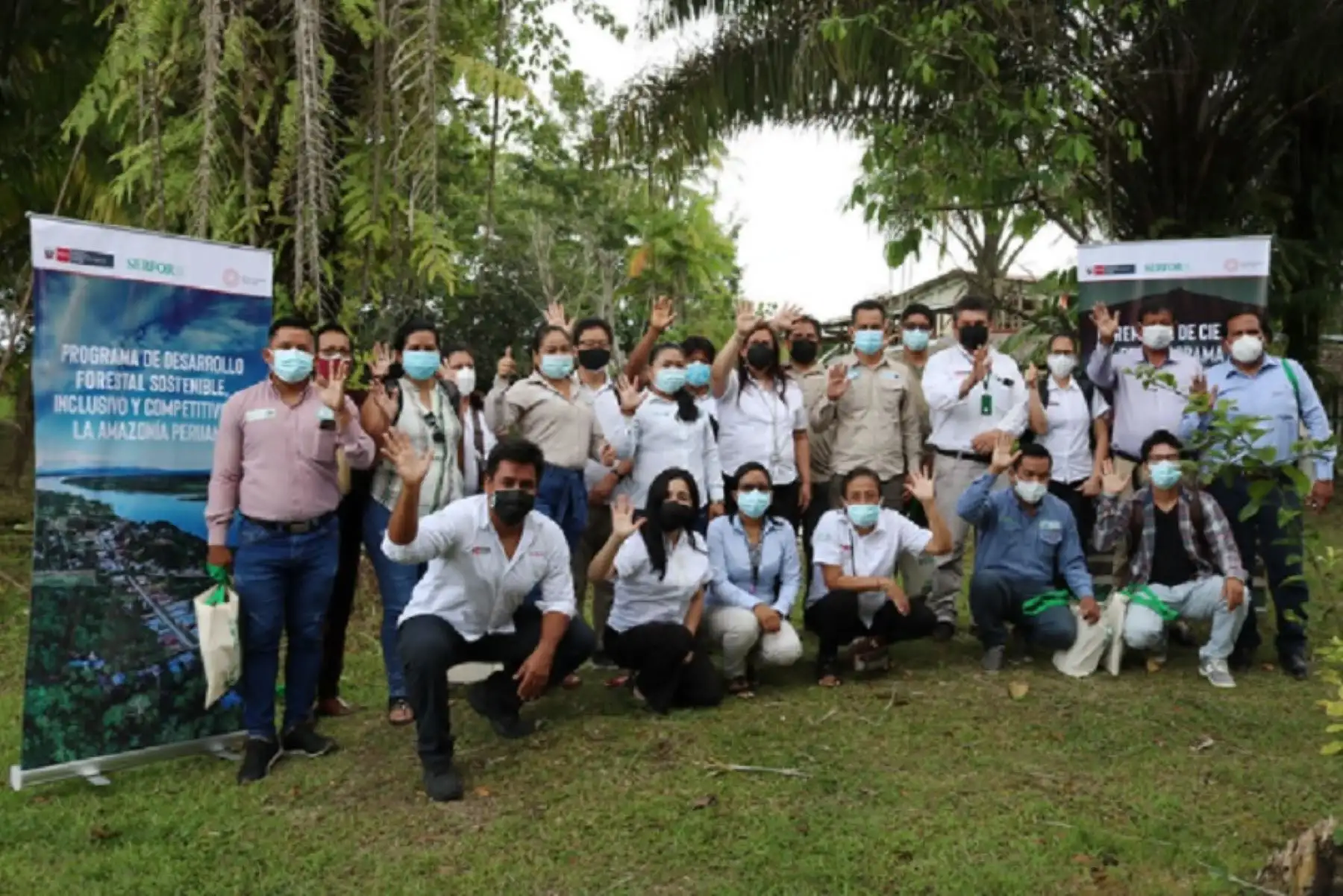 El Servicio Nacional Forestal y de Fauna Silvestre (Serfor) del Ministerio de Desarrollo Agrario y Riego (Midagri), a través del Programa de Desarrollo Forestal Sostenible, Inclusivo y Competitivo en la Amazonía Peruana, presentó en la ciudad de Iquitos, los avances del fortalecimiento de la gestión forestal de la región Loreto. Foto: Serfor