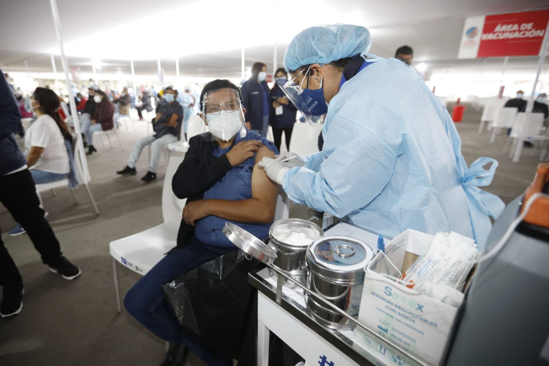 A la fecha se han aplicado más de 11 millones de dosis de vacunas contra la covid-19 a escala nacional. Foto: ANDINA/Difusión