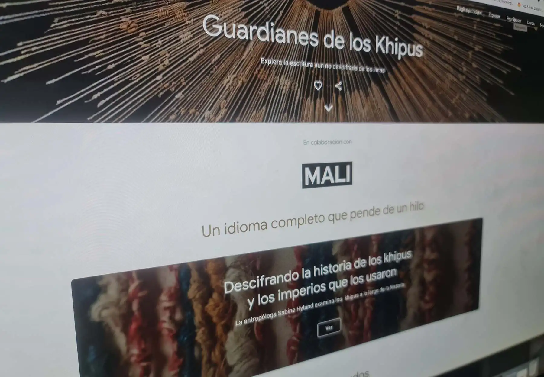 En la actualidad, se conservan unos 1000 khipus que están distribuidos entre colecciones privadas y museos de todo el mundo.