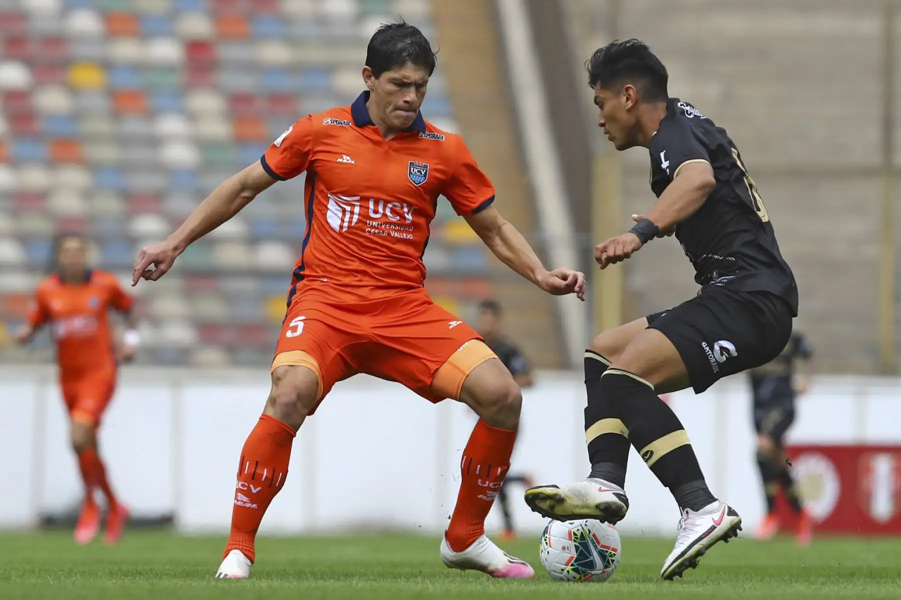 E. Ciucci de Cesar Vallejo se enfrenta ante la marca de Cusco FC por la primera fecha de la Liga 1, en el estadio Monumental. Foto: Liga 1