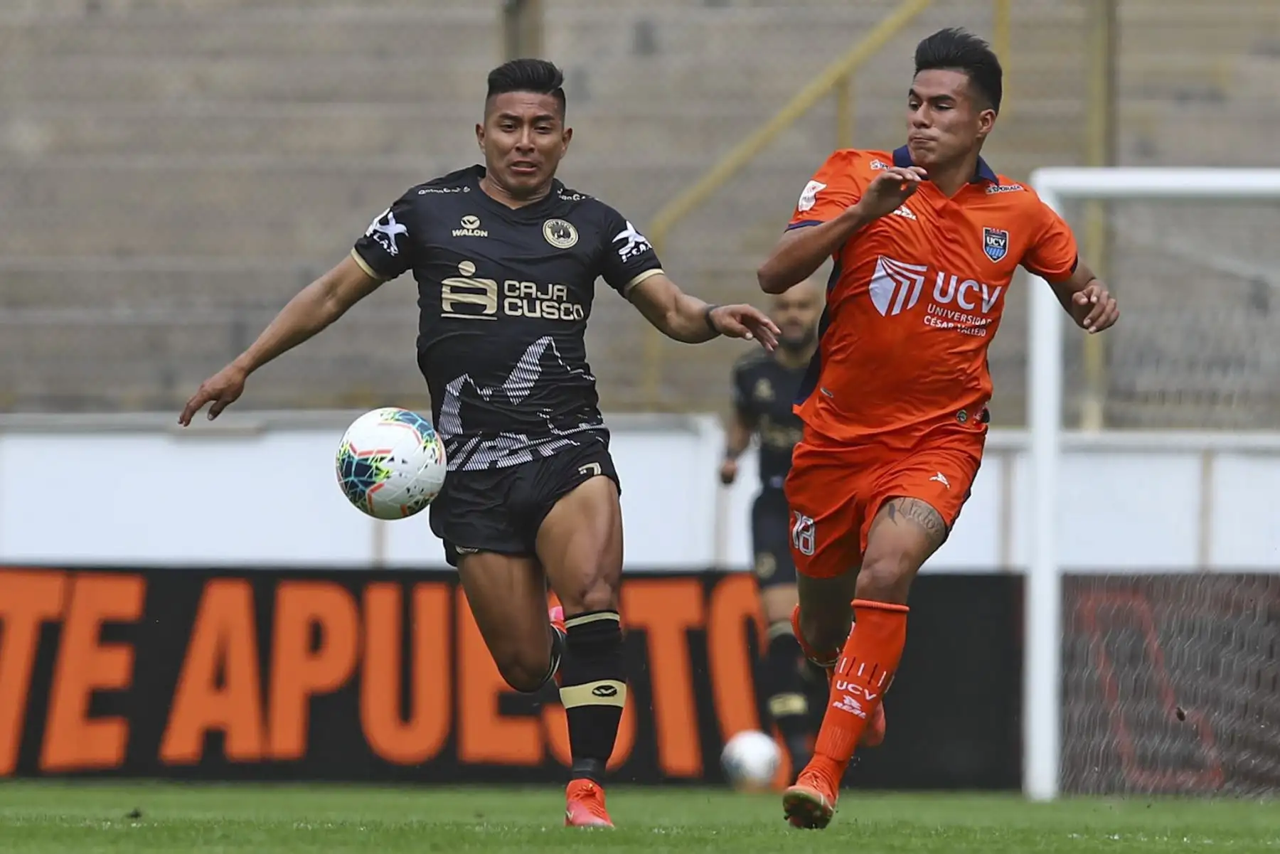 Universidad Cesar Vallejo se enfrenta a Cusco FC por la primera fecha de la Liga 1, en el estadio Monumental. Foto: Liga 1