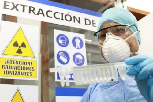Laboratorio del INS. Foto: ANDINA/Difusión.