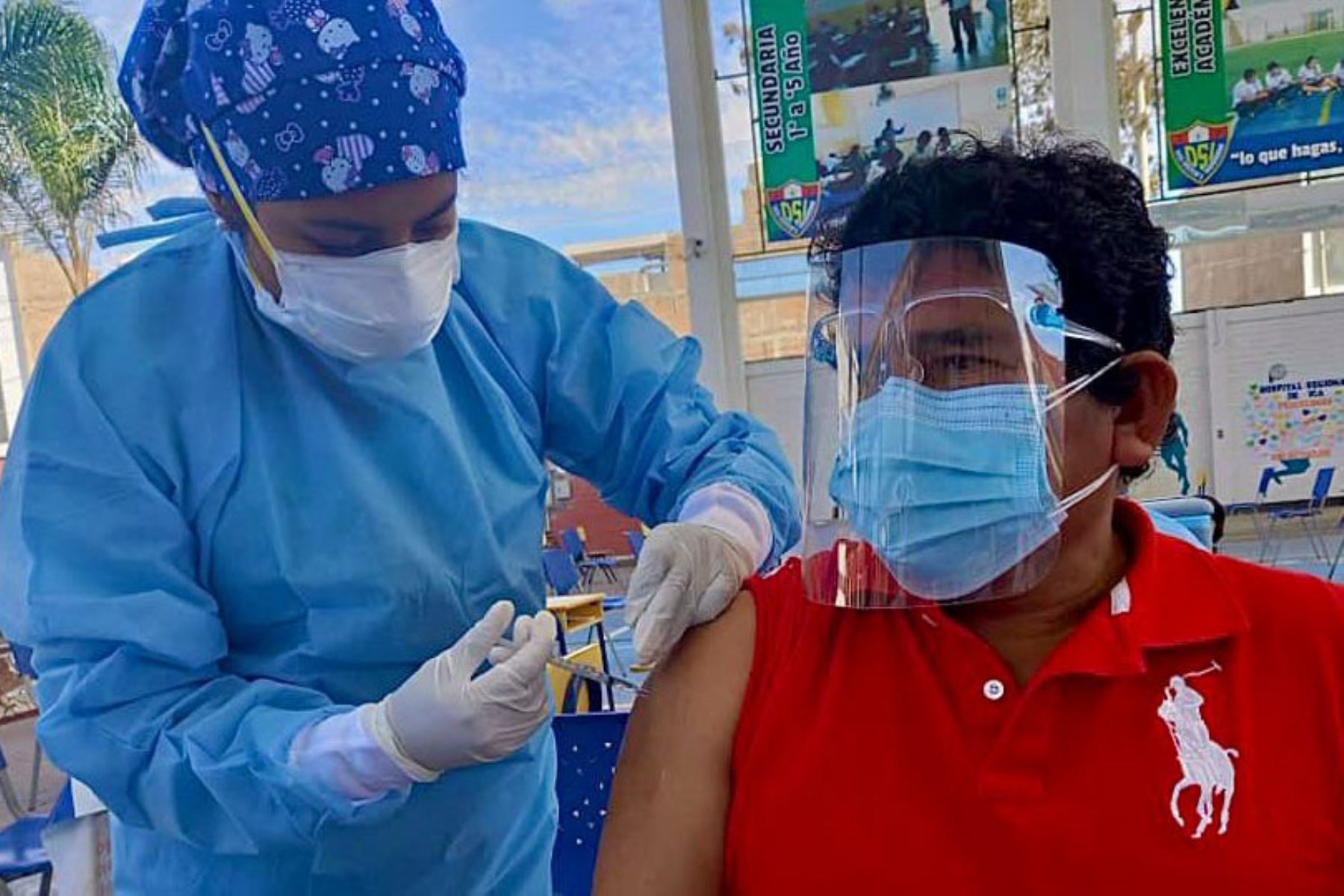La respuesta de la población de Tumbes, Cusco e Ica durante la vacunatón, desarrollada el fin de semana, fue positiva. Foto: ANDINA/Difusión