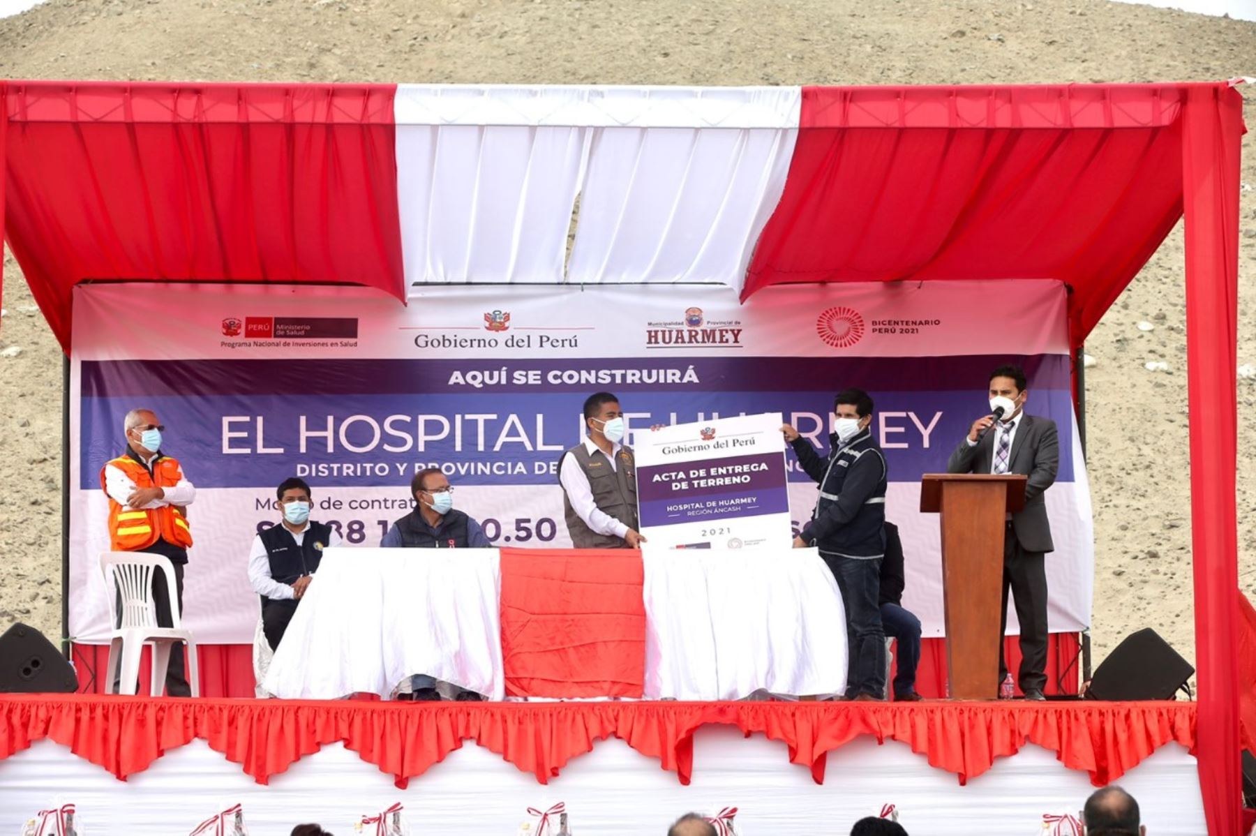 Huarmey: se inicia construcción de hospital que tendrá equipamiento de última generación