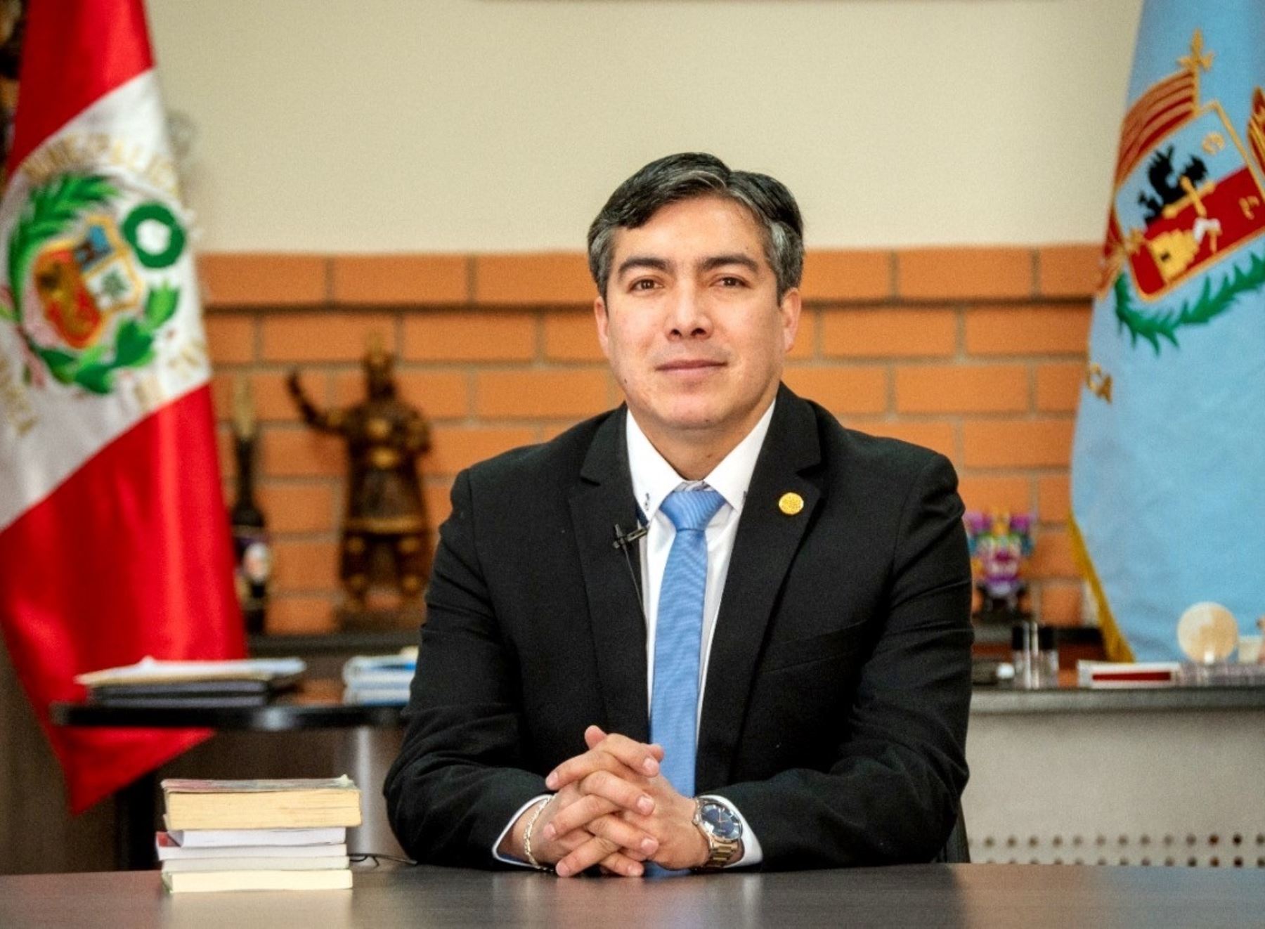 El alcalde de Cajamarca y presidente de la Remurpe, Andrés Villar, confirmó que gremio celebrará conferencia anual en Paracas la próxima semana. ANDINA/Difusión