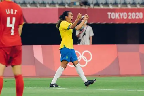 Marta Vieira es una de las estrellas que comenzaron a iluminar el firmamento de los Juegos Olímpicos