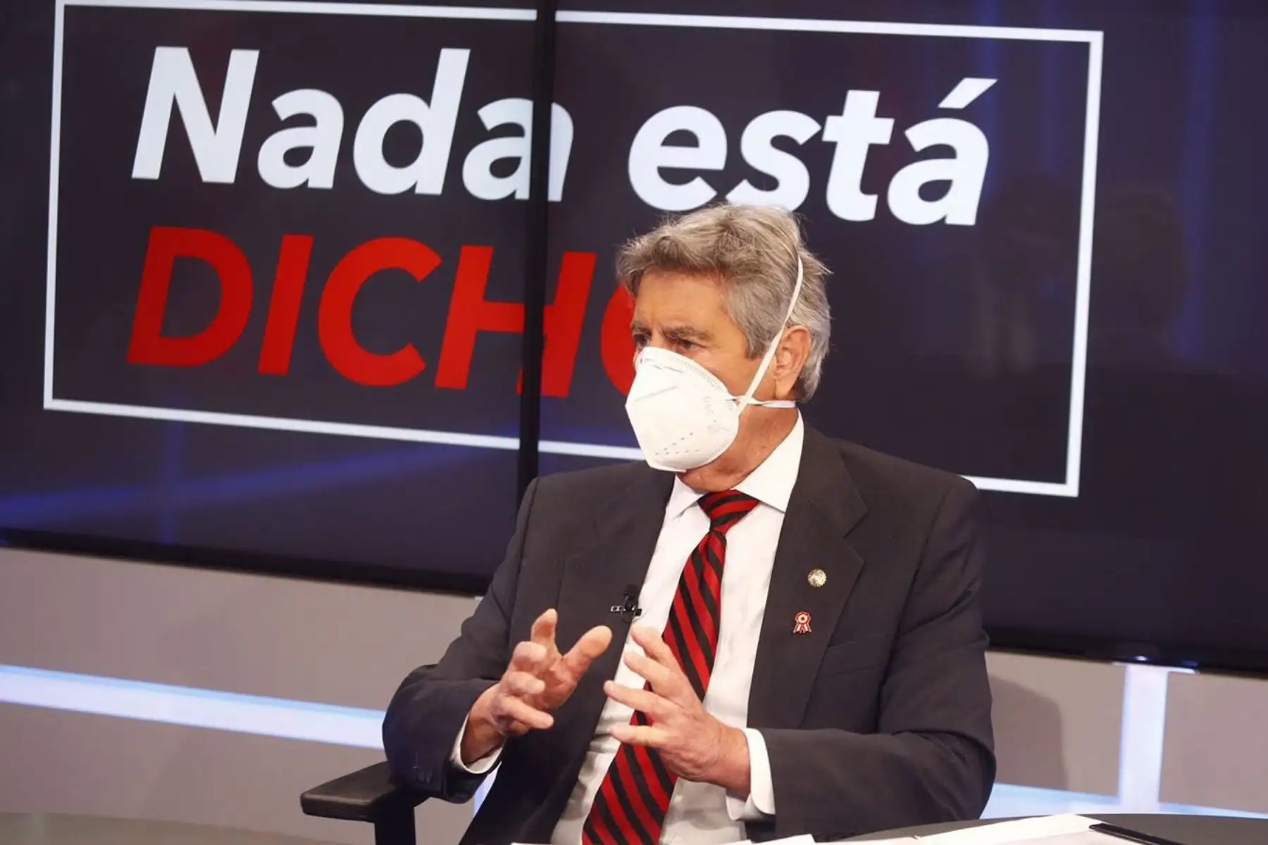 Presidente Sagasti, brinda entrevista a periodista Jaime Chincha en RPP TV.
Foto: ANDINA/Prensa Presidencia