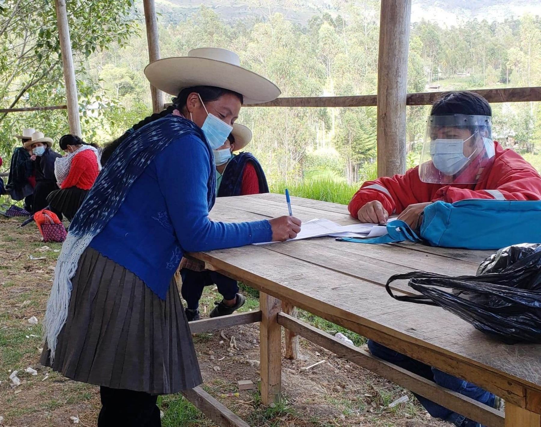 Más de 2,000 hogares pobres de la región Cajamarca deberán actualizarán su clasificación socioeconómica ante el Sistema de Focalización de Hogares (Sisfoh). ​ANDINA/Difusió