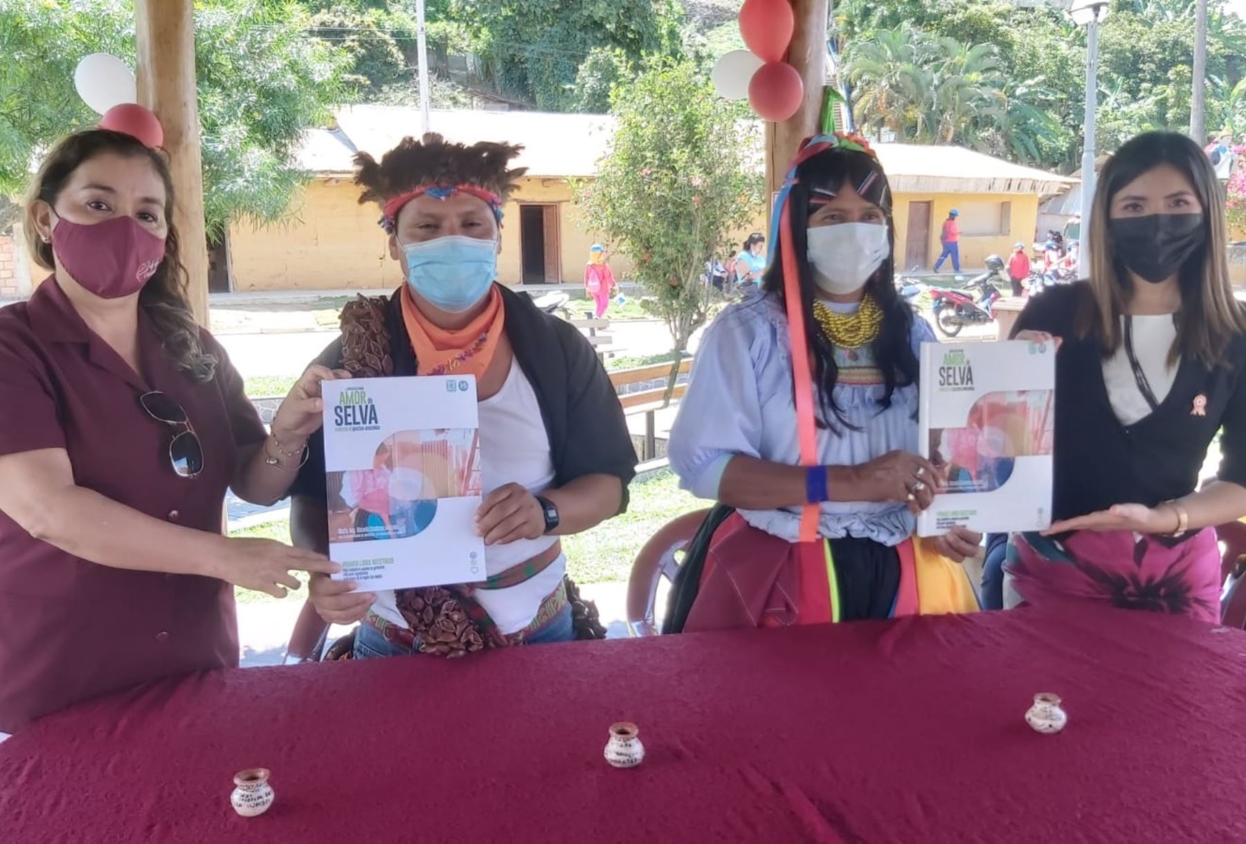 Estudiantes universitarios de San Martín elaboran recetario gastronómico antianemia para gestantes de comunidades indígenas. ANDINA/Difusión